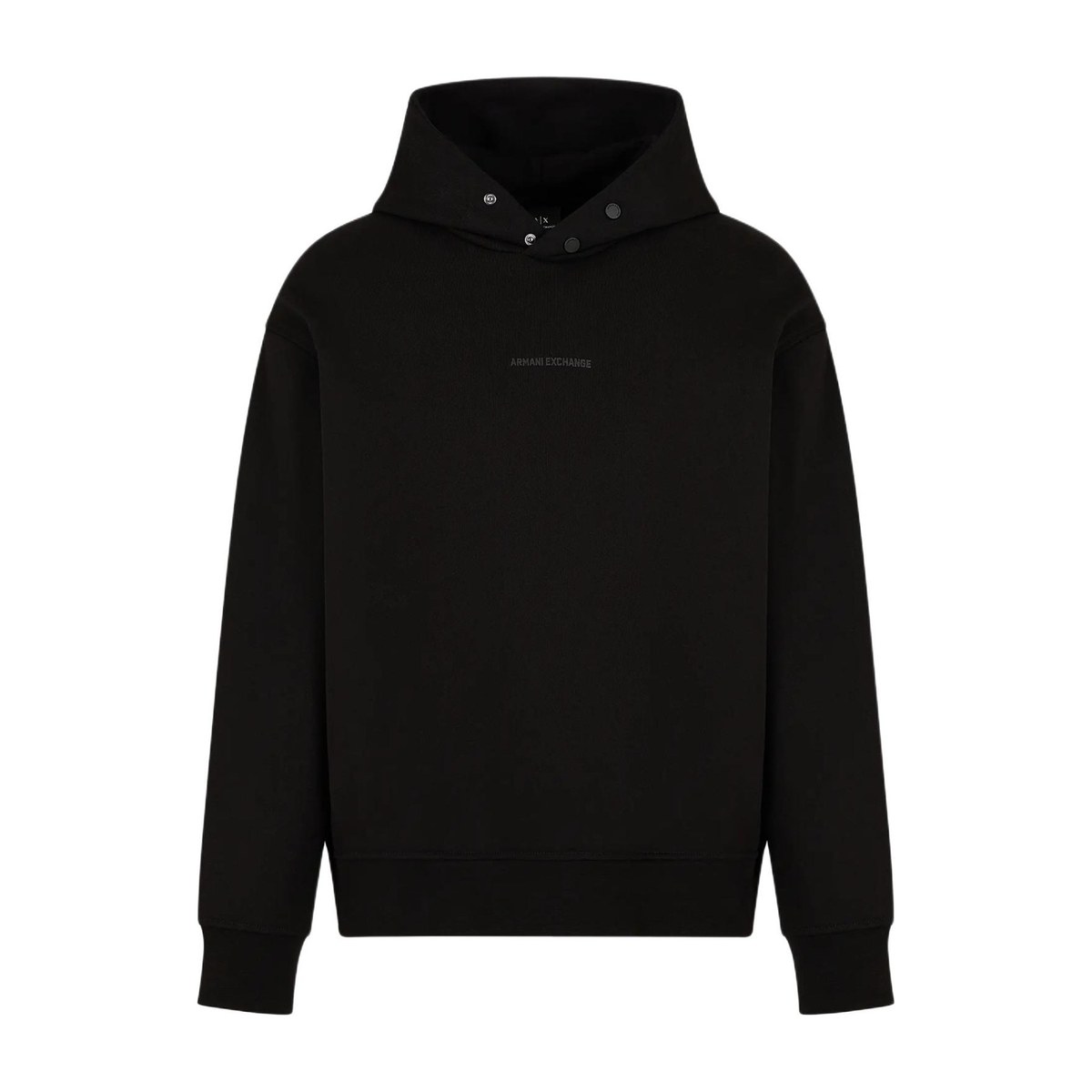 Armani Exchange FW24 Logo Hoodie Black