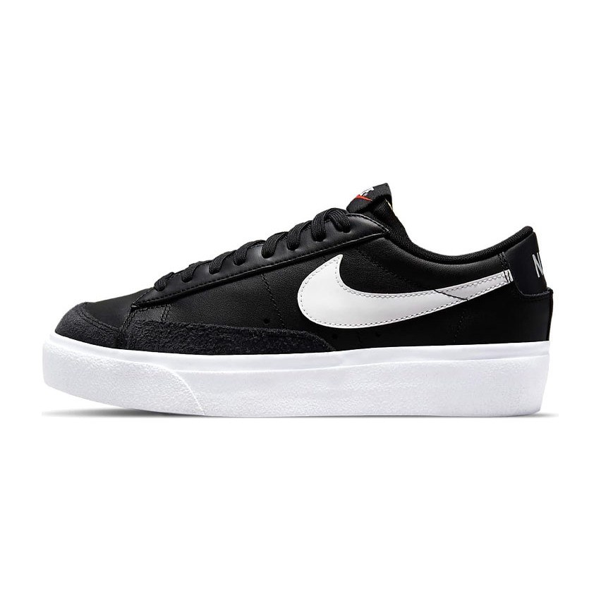 Nike Blazer Low Platform Black White