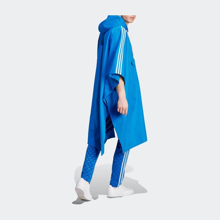 adidas Originals Adicolor 70s Monogram Poncho Bright Blue