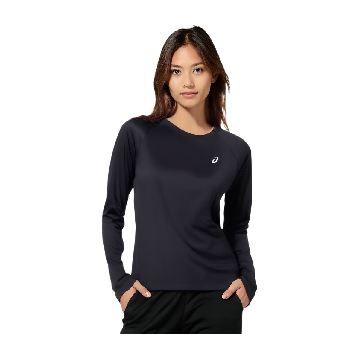 Asics Long Sleeve Tee Black