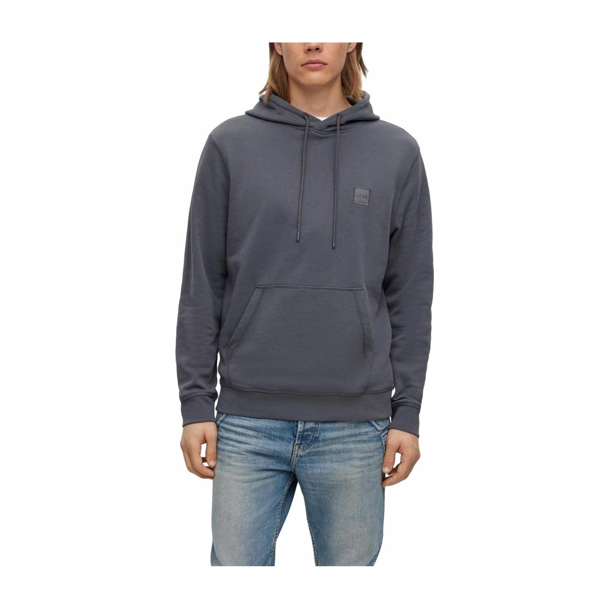 HUGO BOSS Hoodie Grey Blue