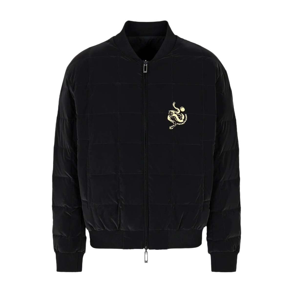 Emporio Armani SS25 Black Reversible Down Jacket