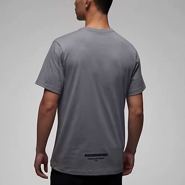 Jordan Logo Print Crewneck T-Shirt