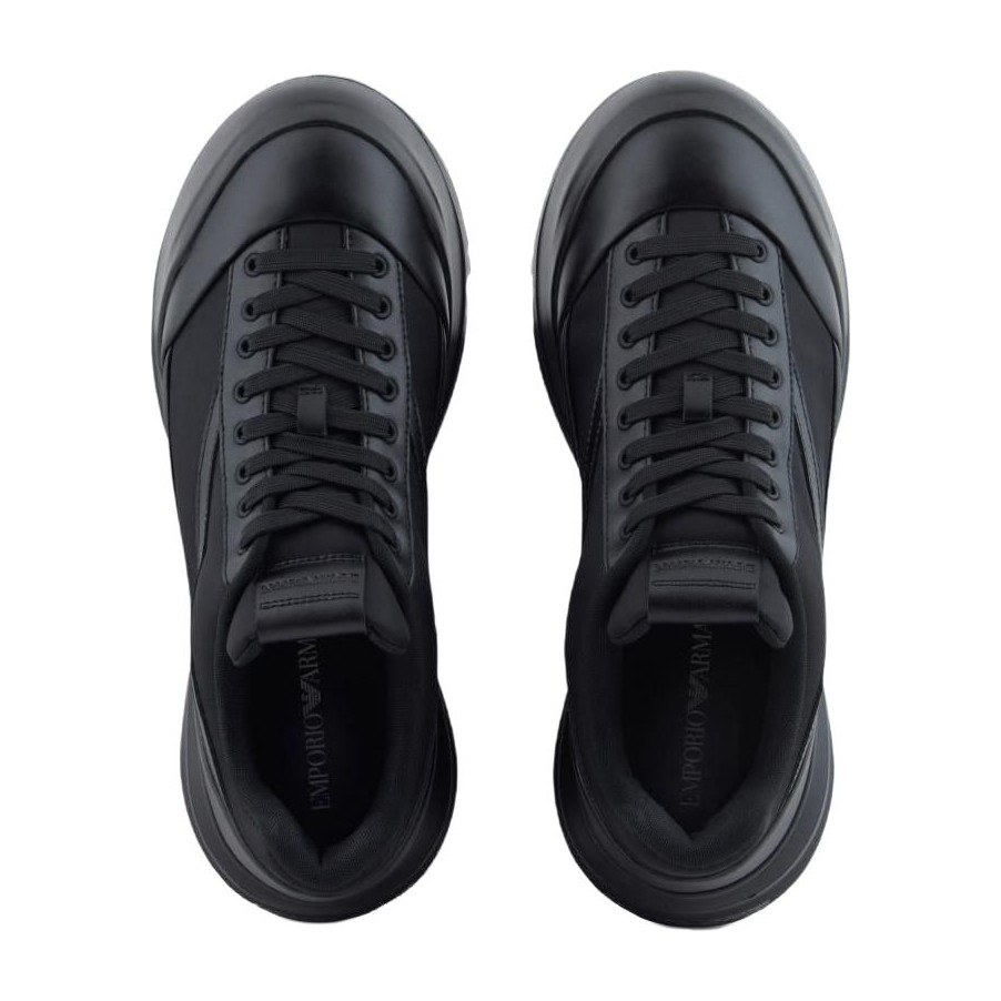 Emporio Armani Thick Sole Lace-Up Sneakers