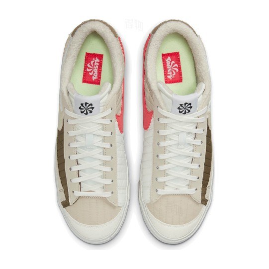 Nike Blazer Low Toasty White Green