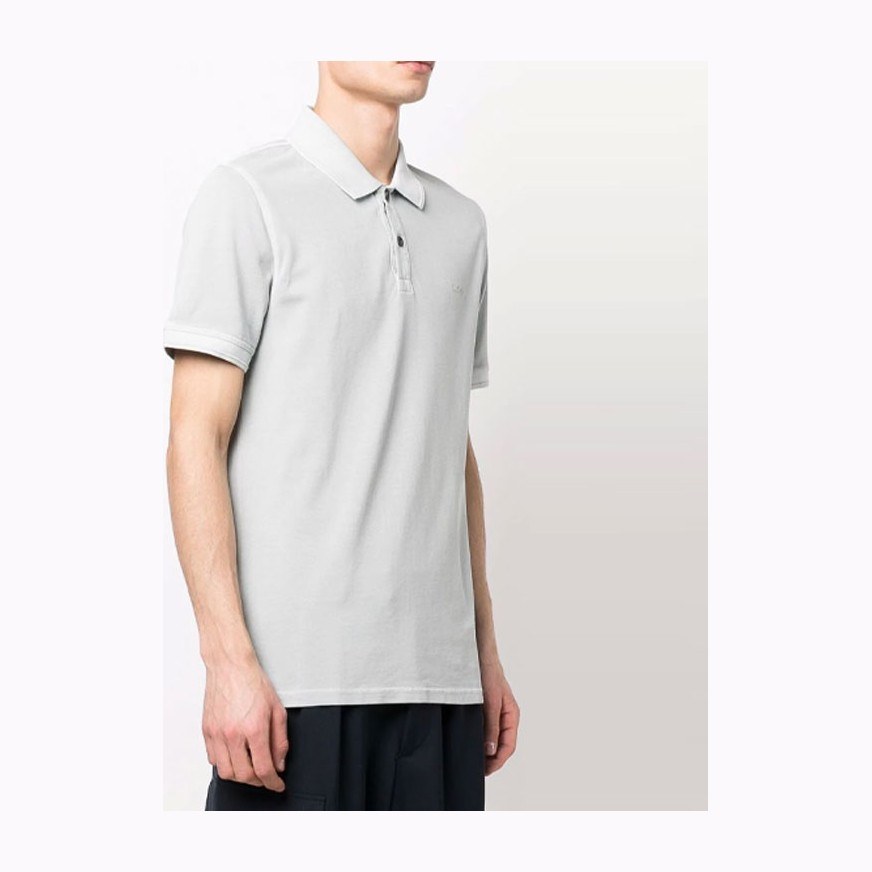 HUGO BOSS Logo Polo Grey