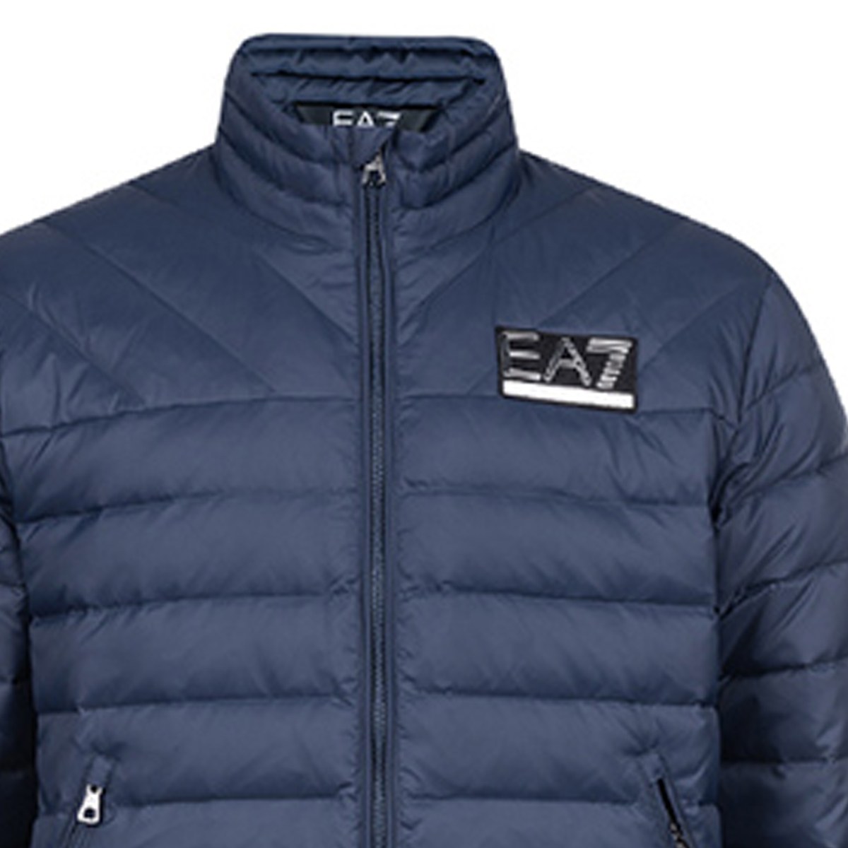 Emporio Armani EA7 Down Jacket Blue