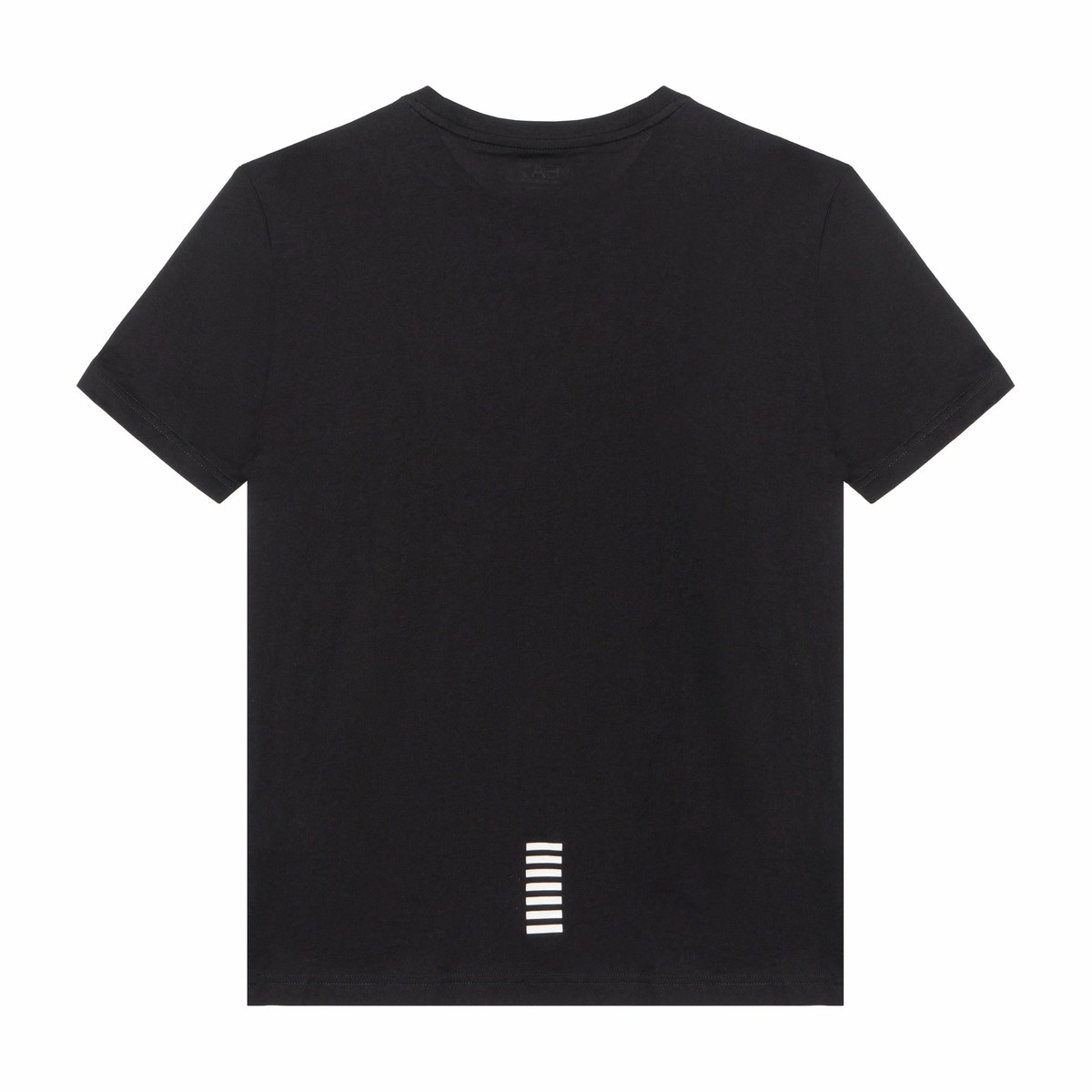 Emporio Armani EA7 Letter Print T-Shirt Black