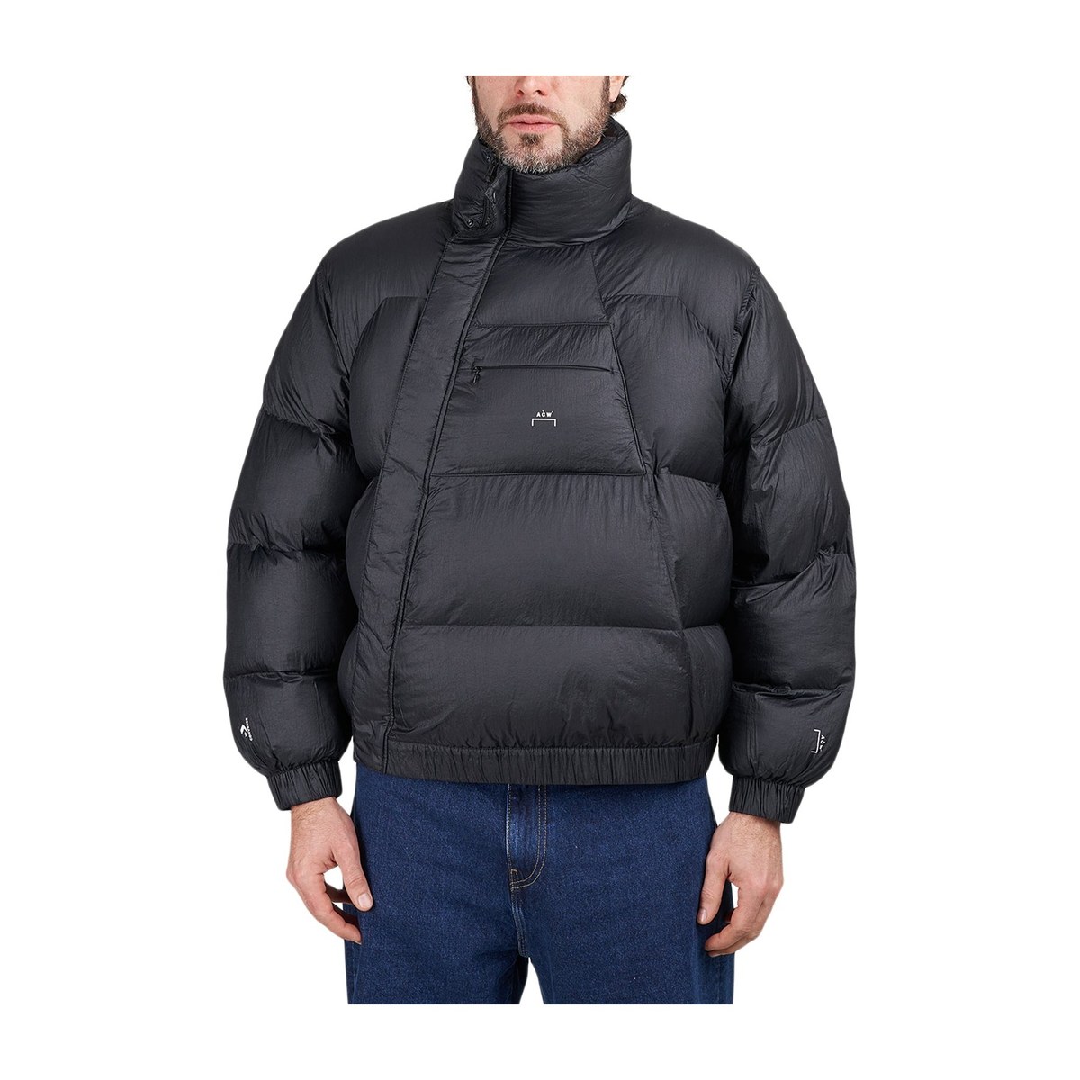 Converse x A-COLD-WALL Satin Zip Jacket Black