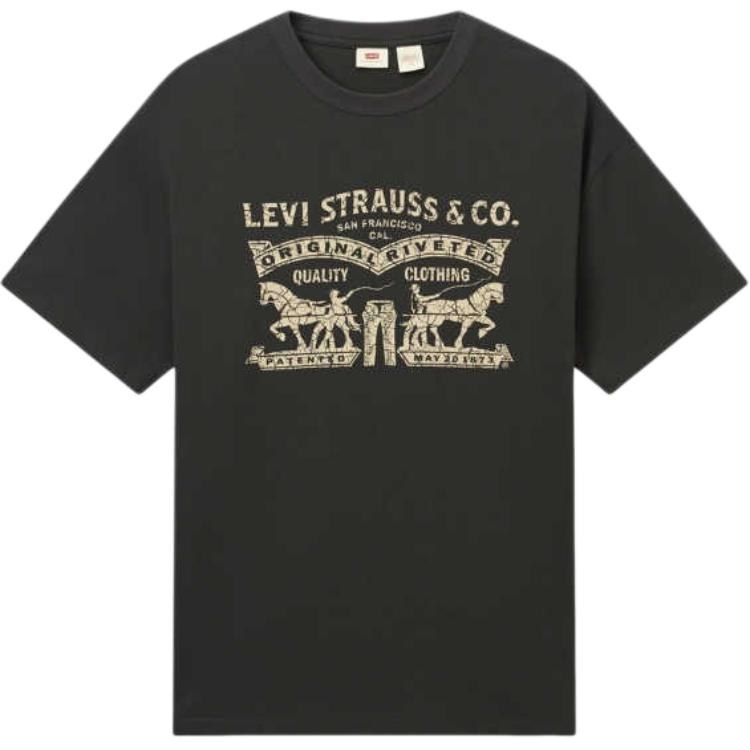Levi’s SS25 Double Horse Print Knit Tee
