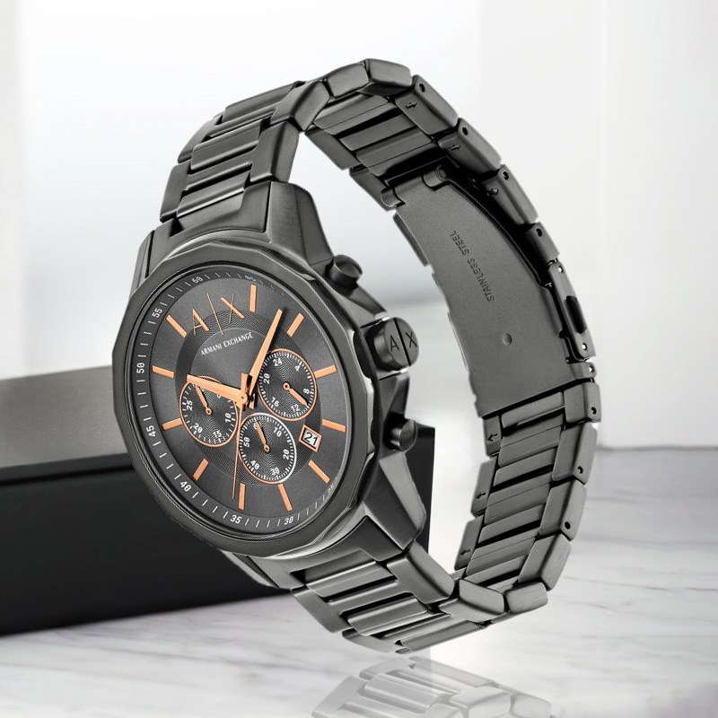 Armani Exchange Black Warrior Watch