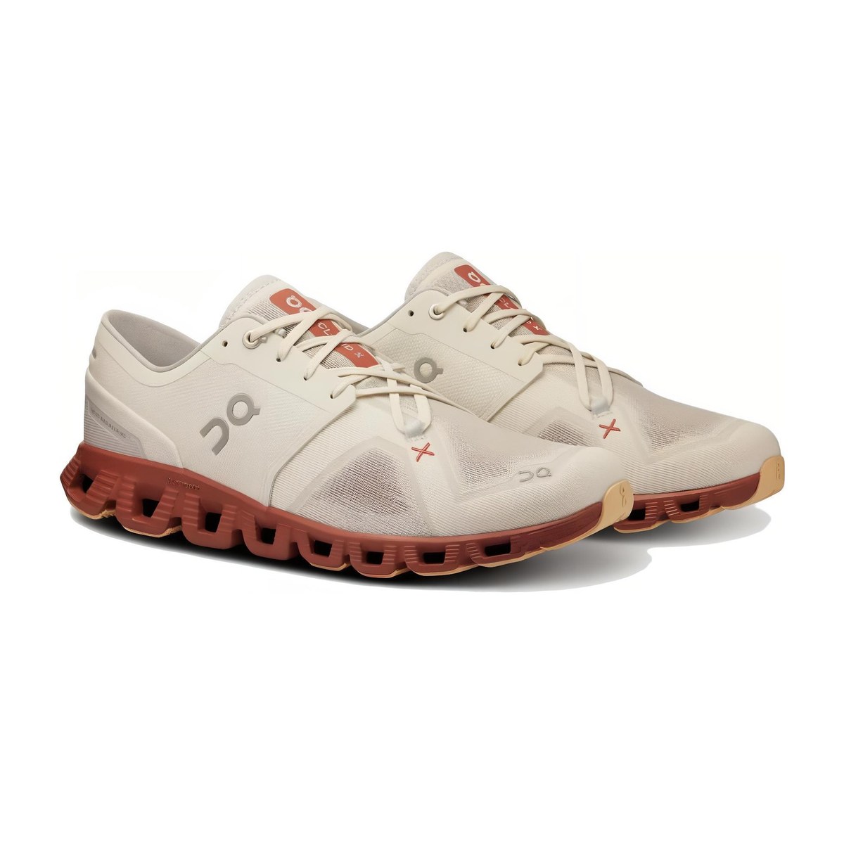 On Cloud X 3 White Red