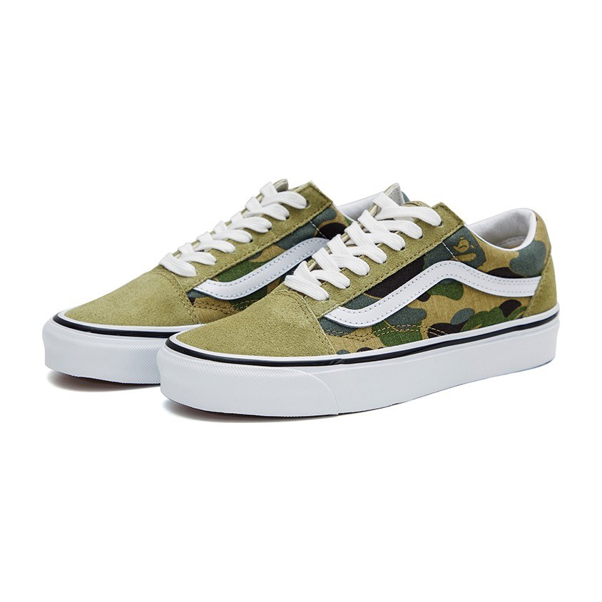 A BATHING APE x Vans Old Skool 36 DX Brown Camo