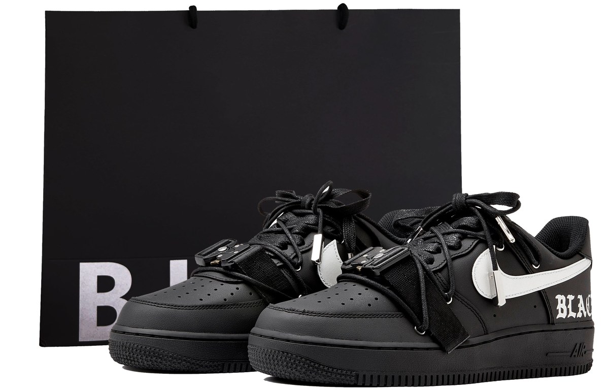 Nike Air Force 1 '07 Black Silver