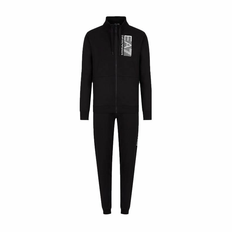 Emporio Armani EA7 FW22 Black Tracksuit