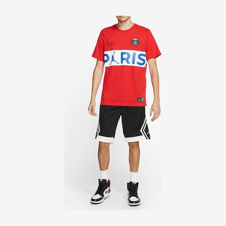 Jordan x PSG T-Shirt Red