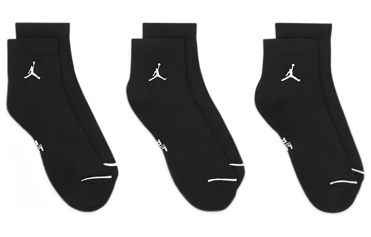 Jordan Classic Logo Crew Socks Black