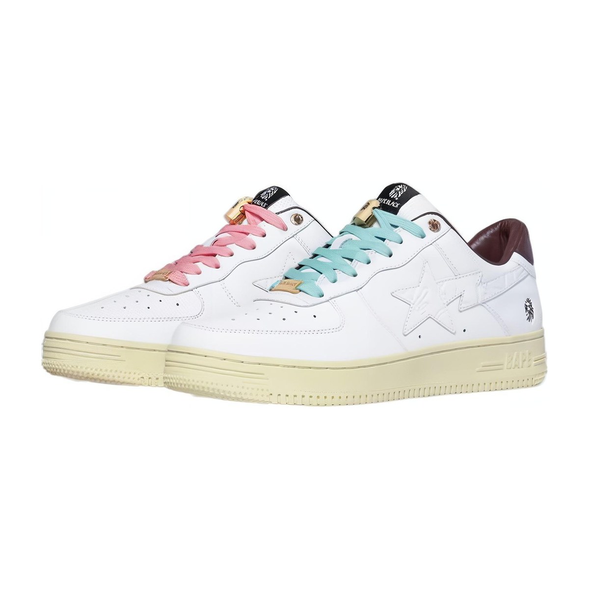 BAPE BLACK x A BATHING APE STA White Brown Green