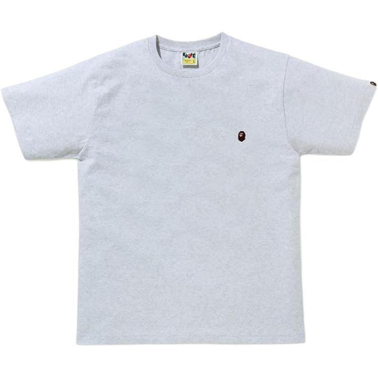 A BATHING APE BAPE Head Embroidery Tee