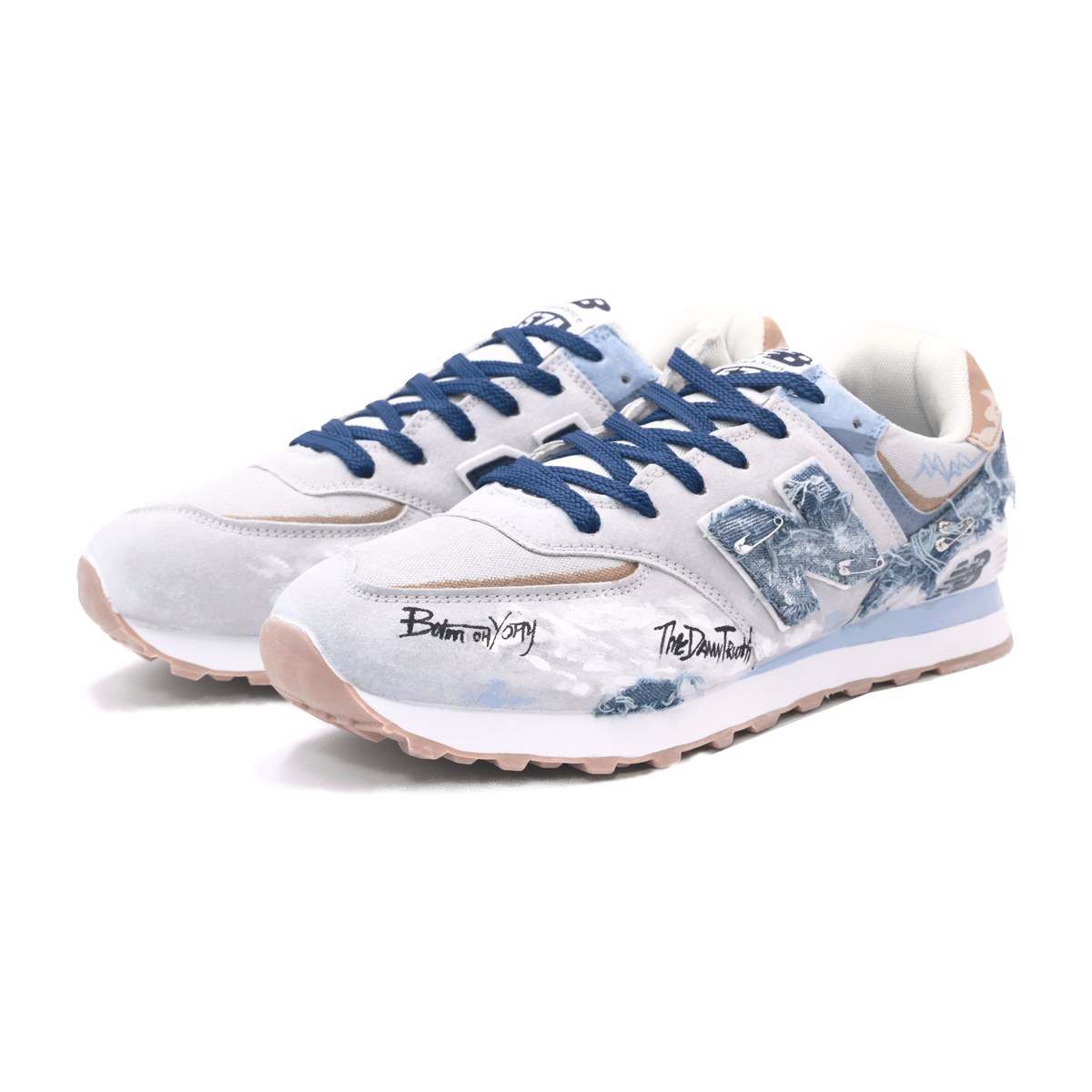 New Balance 574 Blue Denim