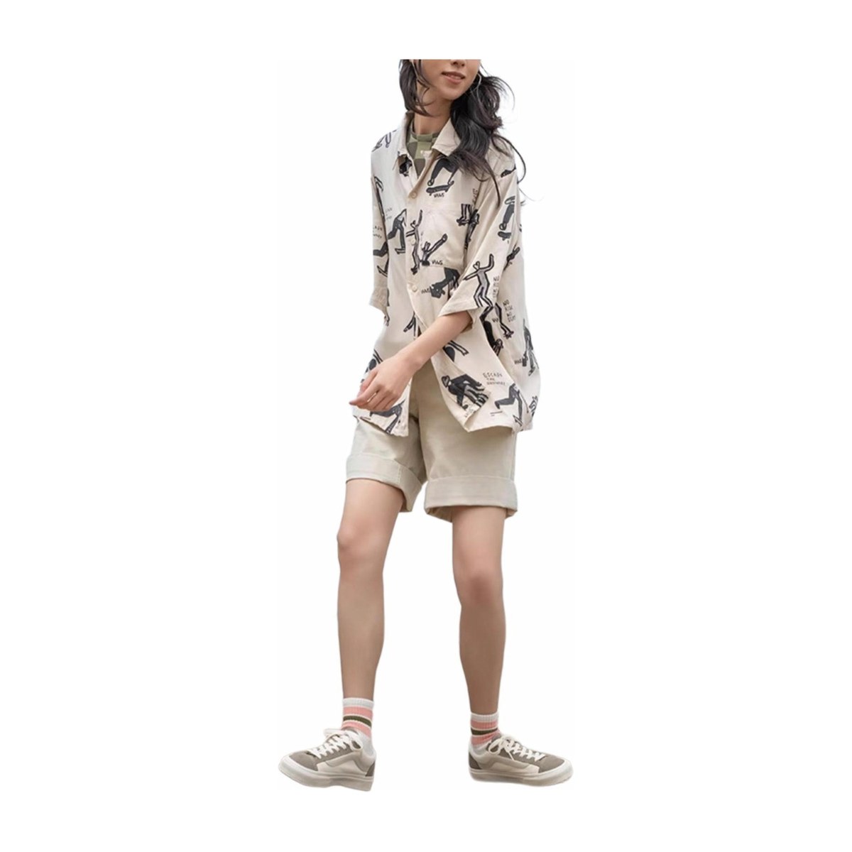 Vans x Asian Artist Collection Oatmeal Shirt