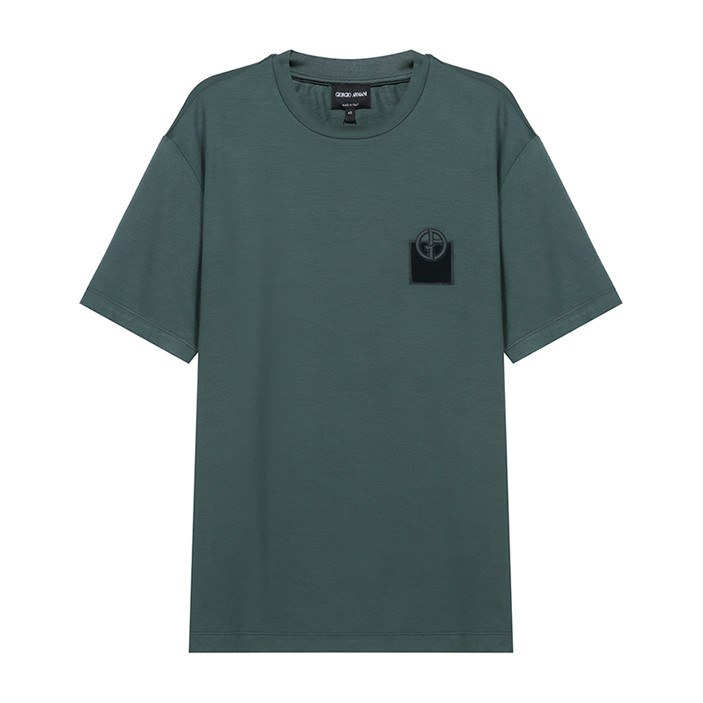 Giorgio Armani Crew Neck T-Shirt Dark Green