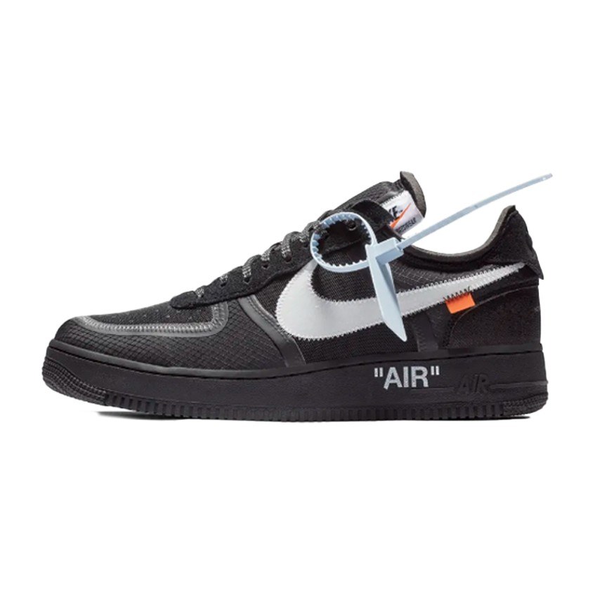 OFF-WHITE x Nike Air Force 1 Black White 2.0