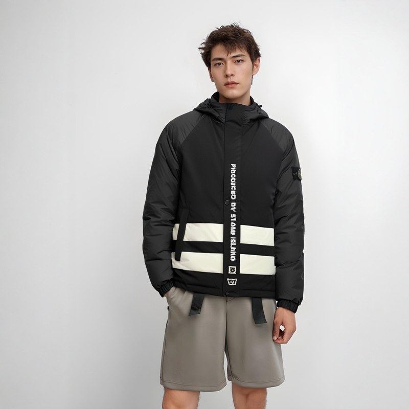 Supreme x Stone Island FW23 Reversible Logo Stripe Jacket