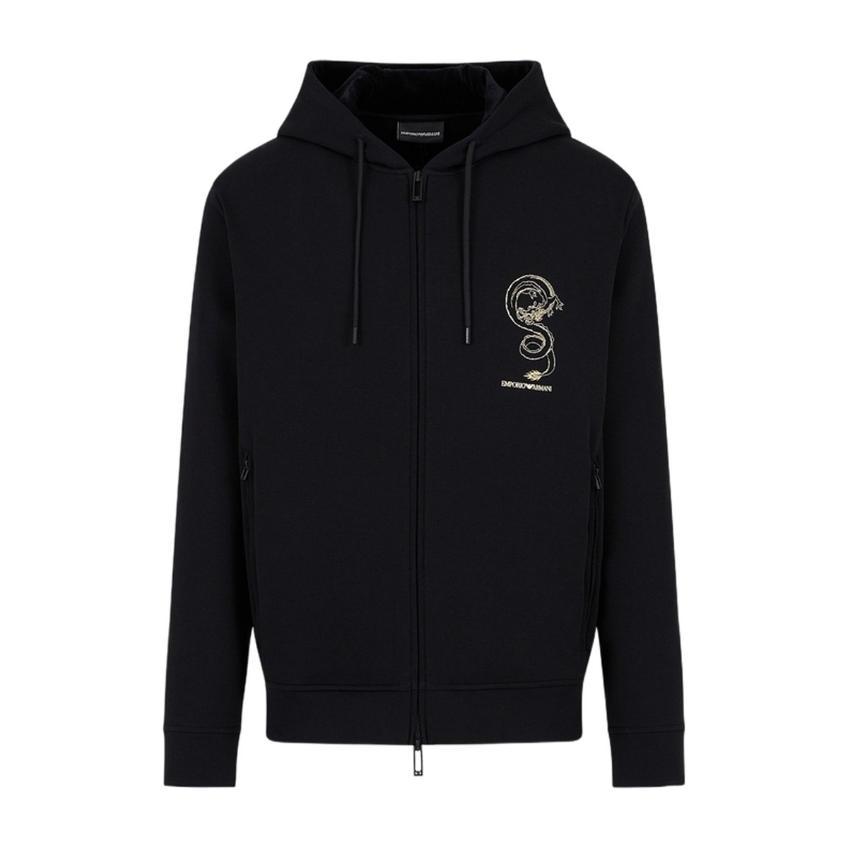 Emporio Armani SS24 Animal Print Hoodie