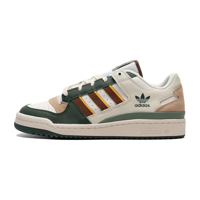 adidas Forum Low White Green Brown
