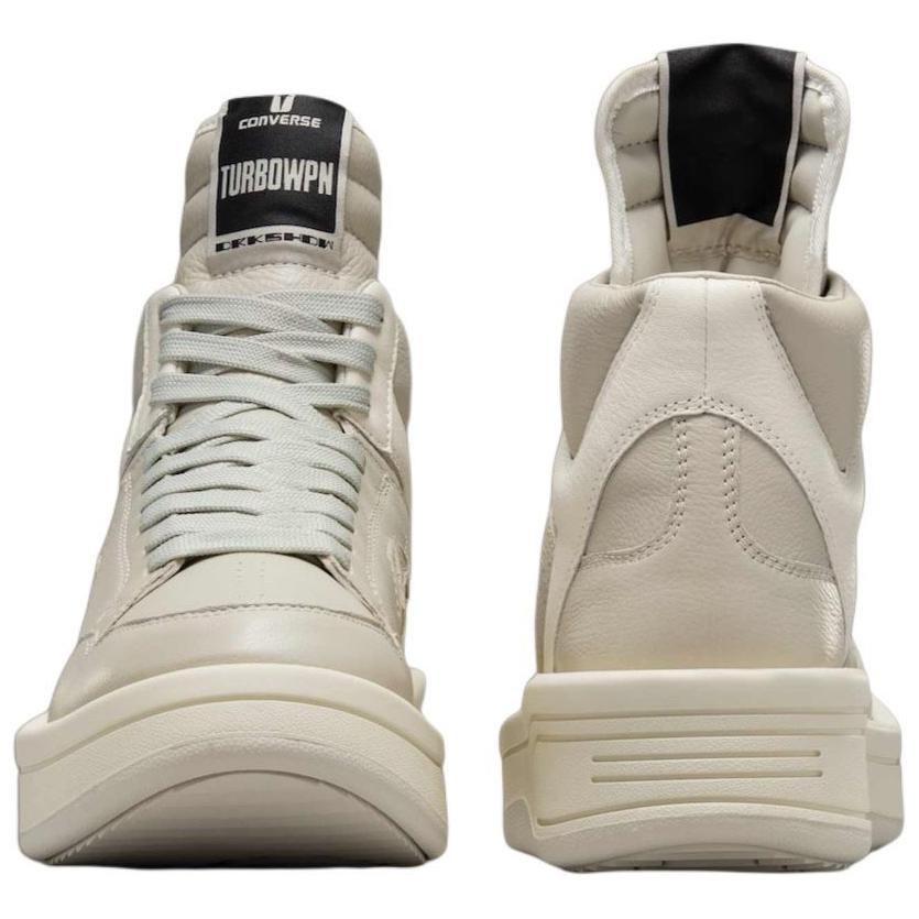 Rick Owens DRKSHDW x Converse TURBOWPN Mid White