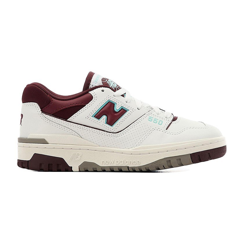 New Balance 550 White Burgundy