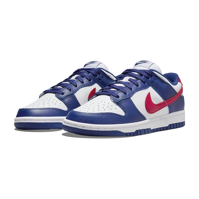 Nike Dunk Low "White and University Red"