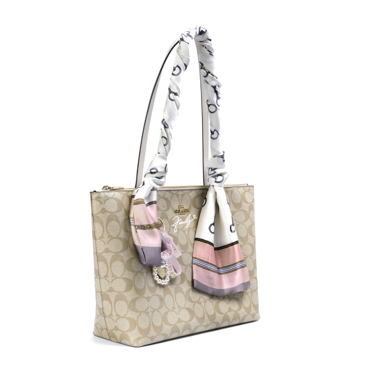 Coach Zip Top Tote