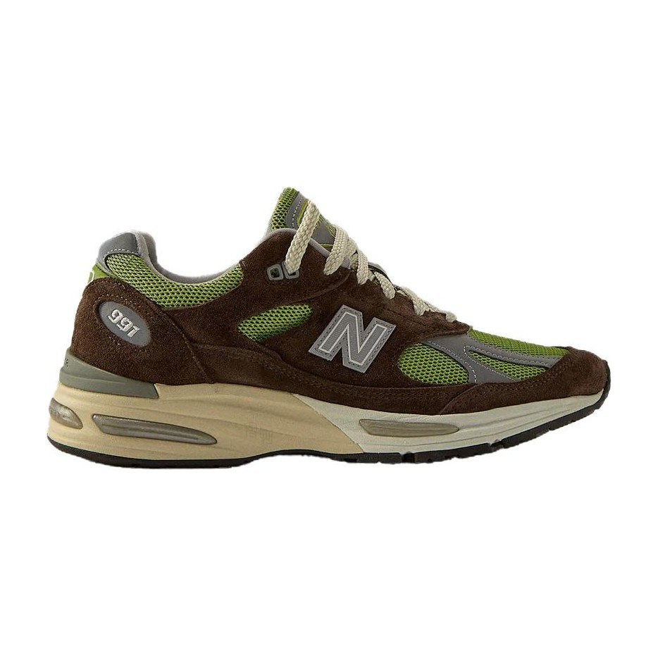 Daniëlle Cathari x KITH x New Balance 991 V2 Reverse Matcha