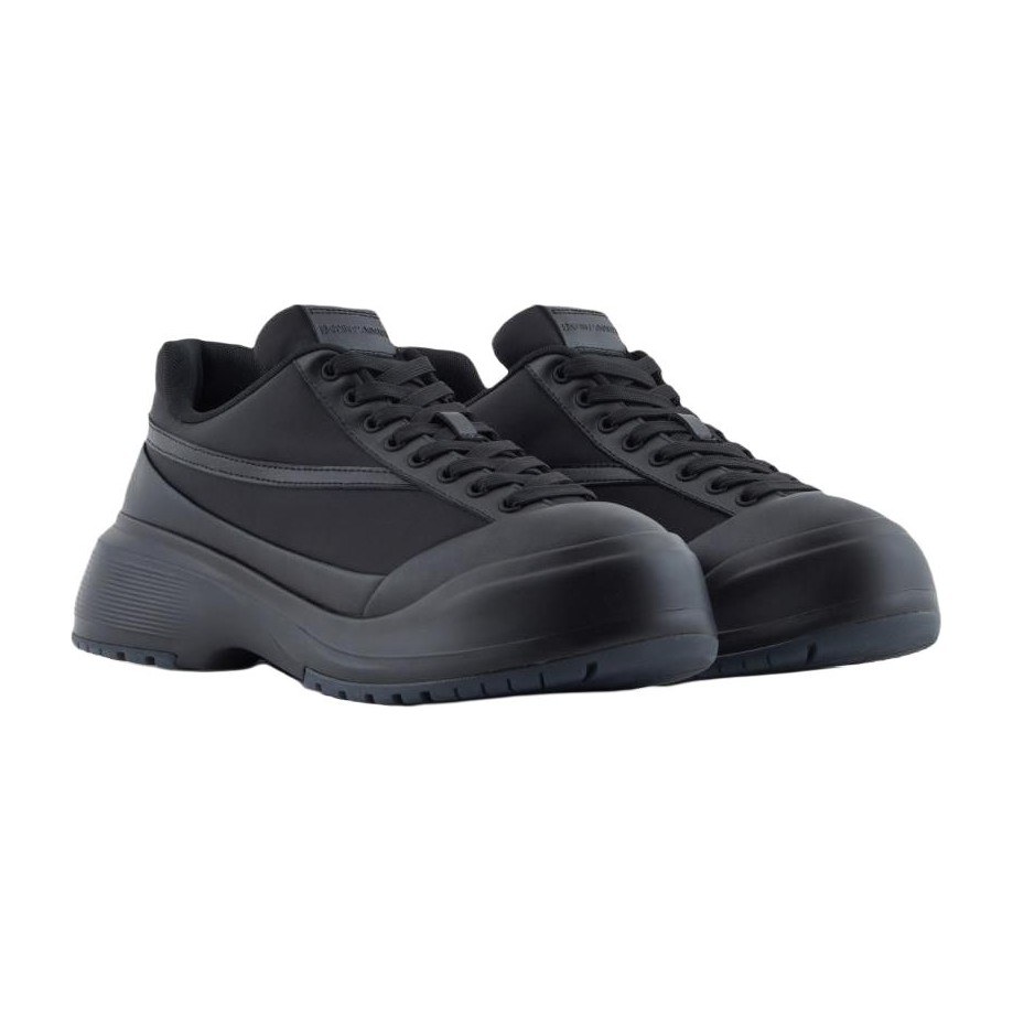 Emporio Armani Thick Sole Lace-Up Sneakers