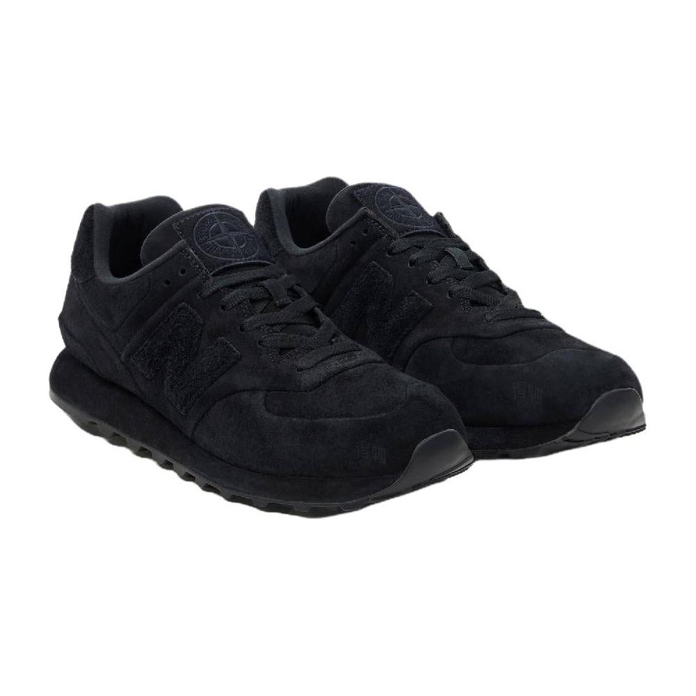 Stone Island x New Balance 574 Navy