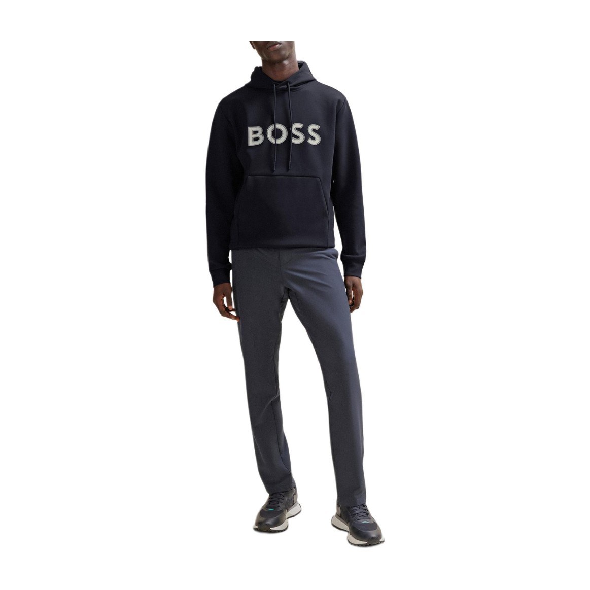 HUGO BOSS Hoodie With Logo Print