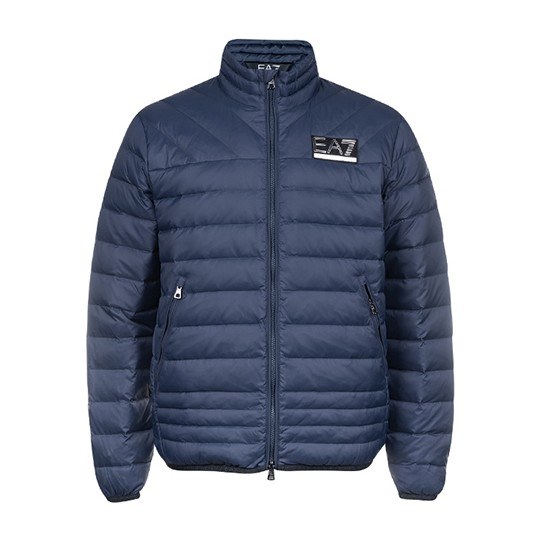 Emporio Armani EA7 Down Jacket Blue
