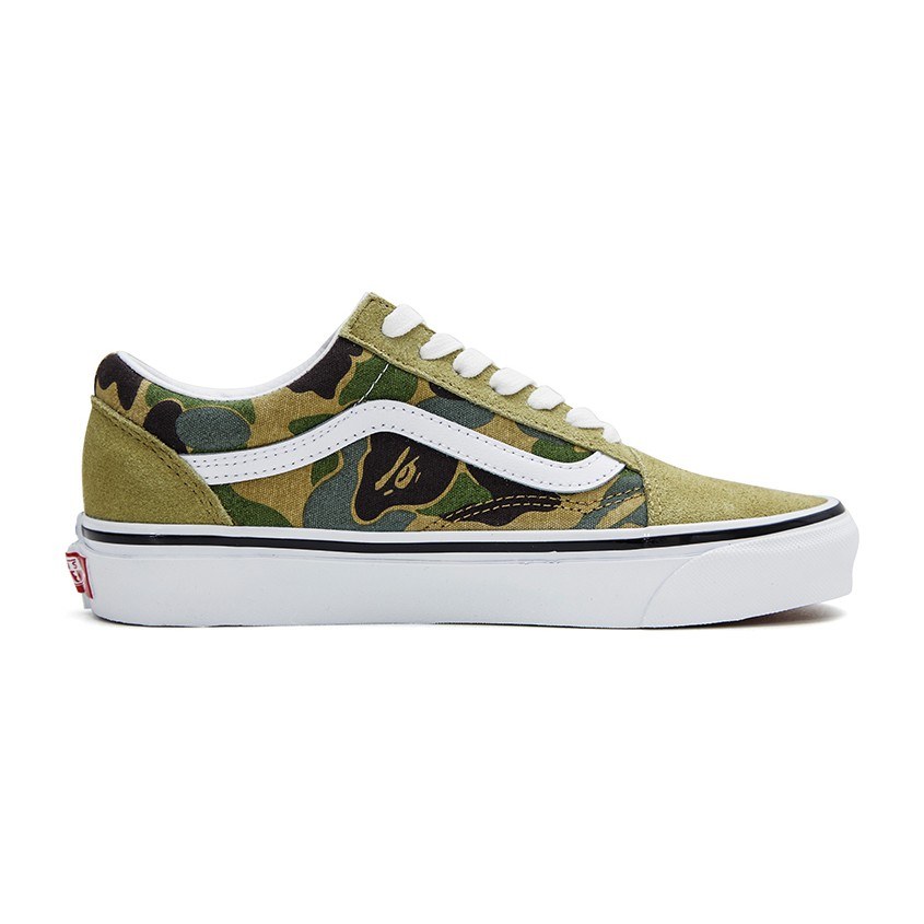 A BATHING APE x Vans Old Skool 36 DX Brown Camo