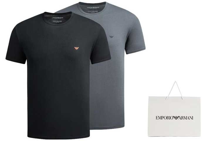 Emporio Armani SS23 T-Shirt 2-Pack