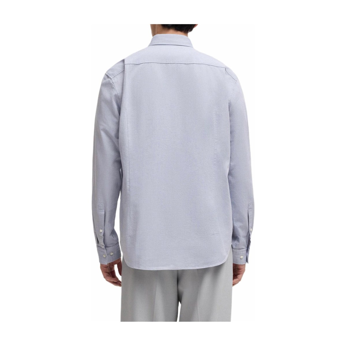 HUGO BOSS Slim Fit Oxford Shirt Light Blue