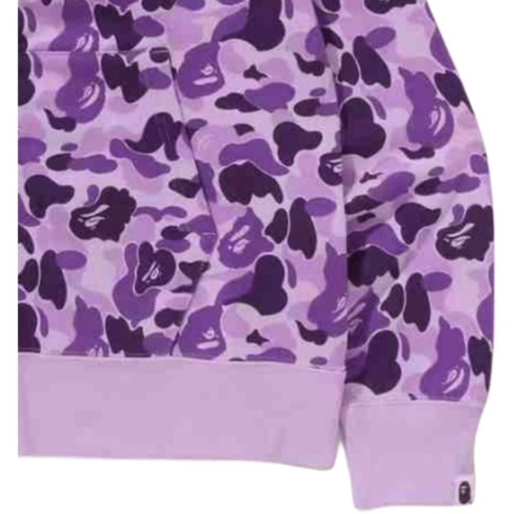 BAPE FW24 Shark Logo Hoodie Purple
