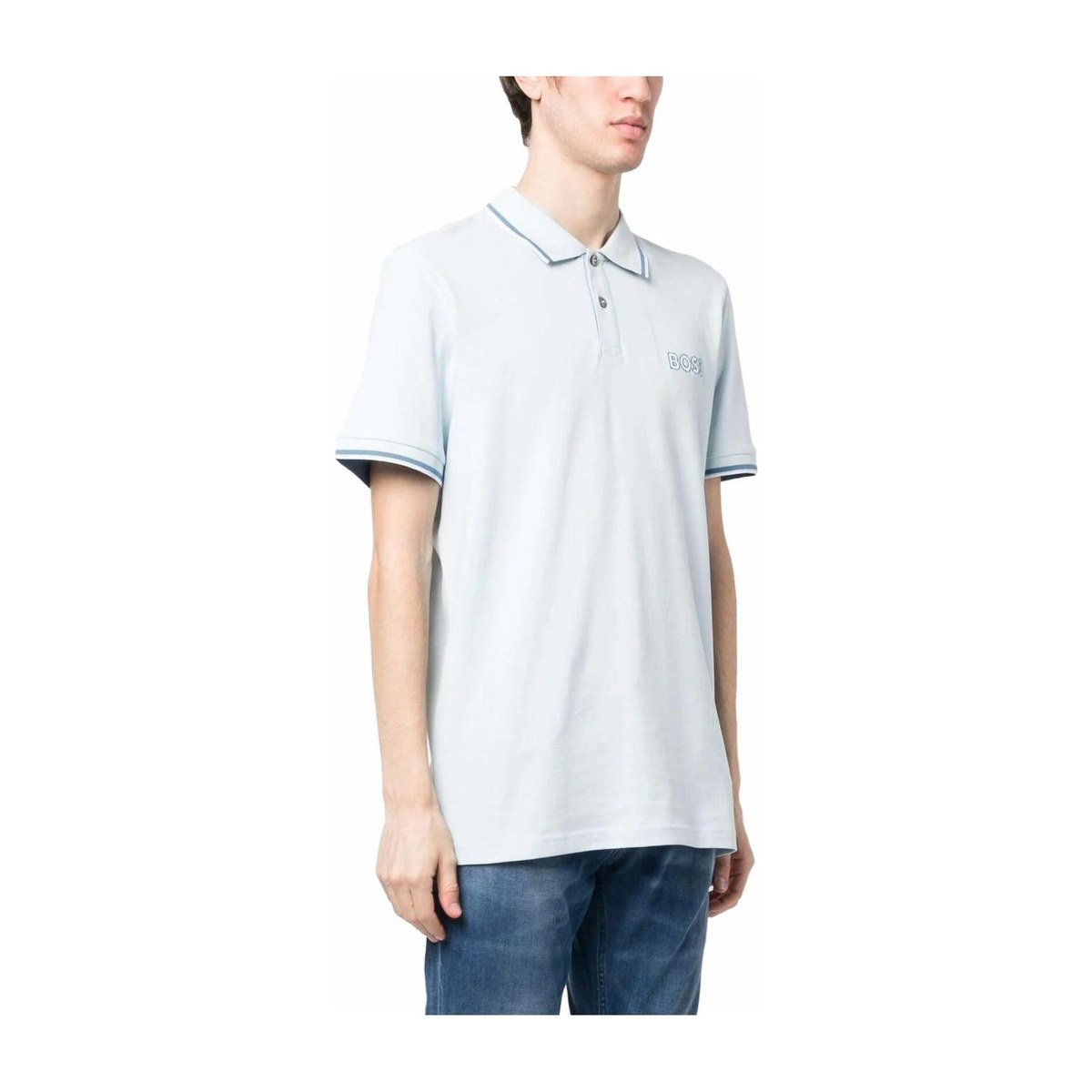 HUGO BOSS Polo Shirt Light Blue