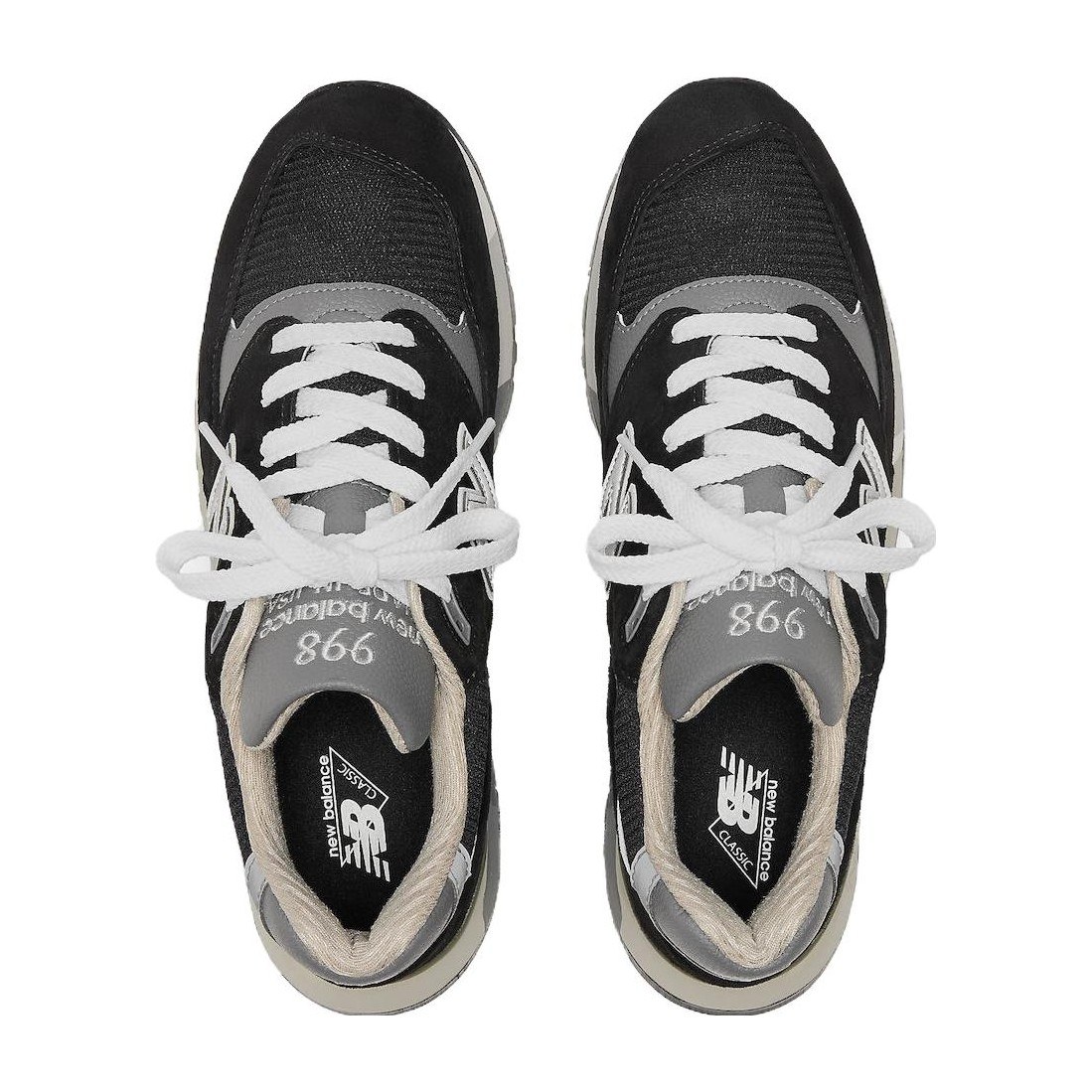New Balance 998 Black Grey