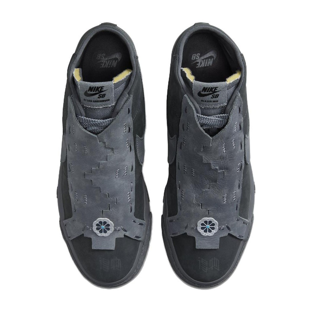Di'orr Greenwood x Nike SB Blazer Mid Grey