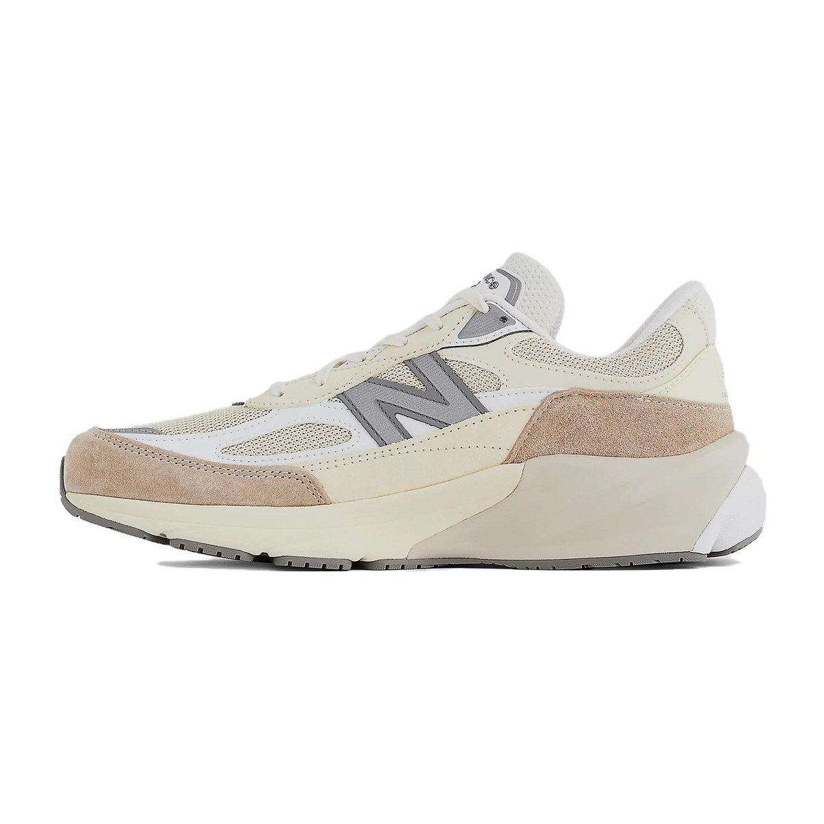 New Balance 990 V6 White Brown