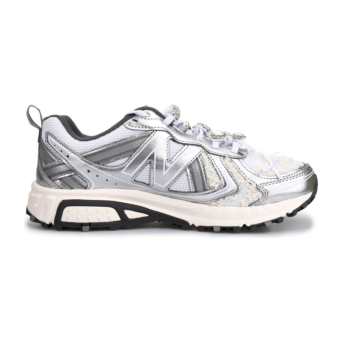 New Balance 410 White Silver