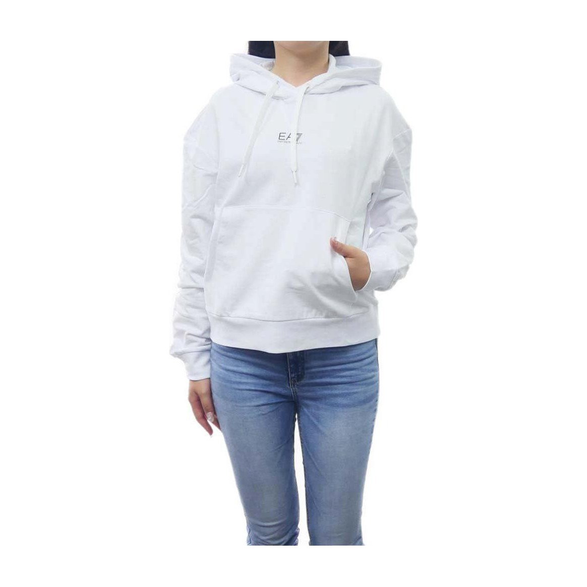 Emporio Armani EA7 Hoodie White