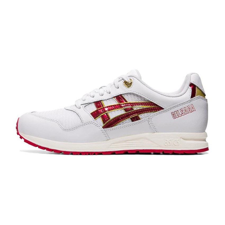 Asics Gel-Saga White Red